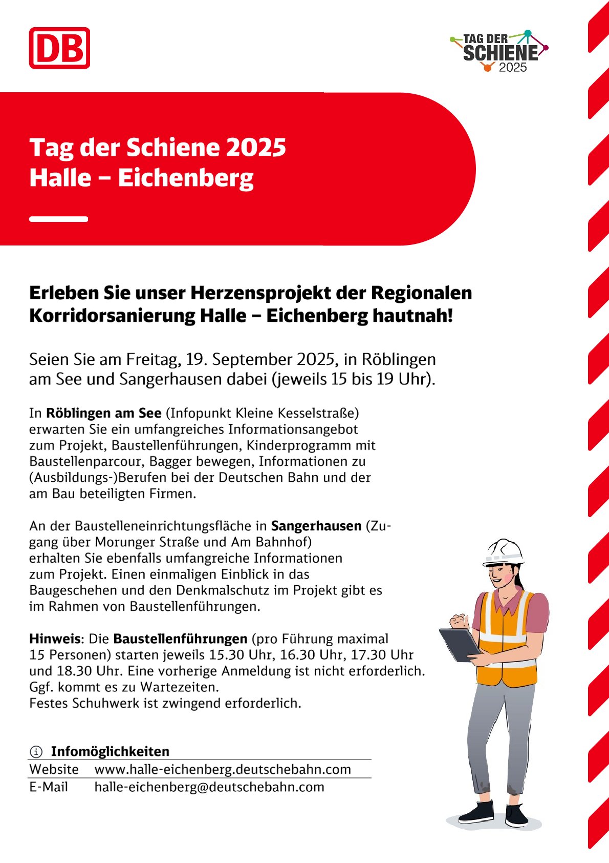 Einladung Tag der Schiene 2025