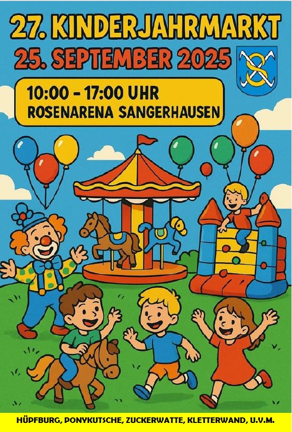 PLAKAT Kinderjahrmarkt