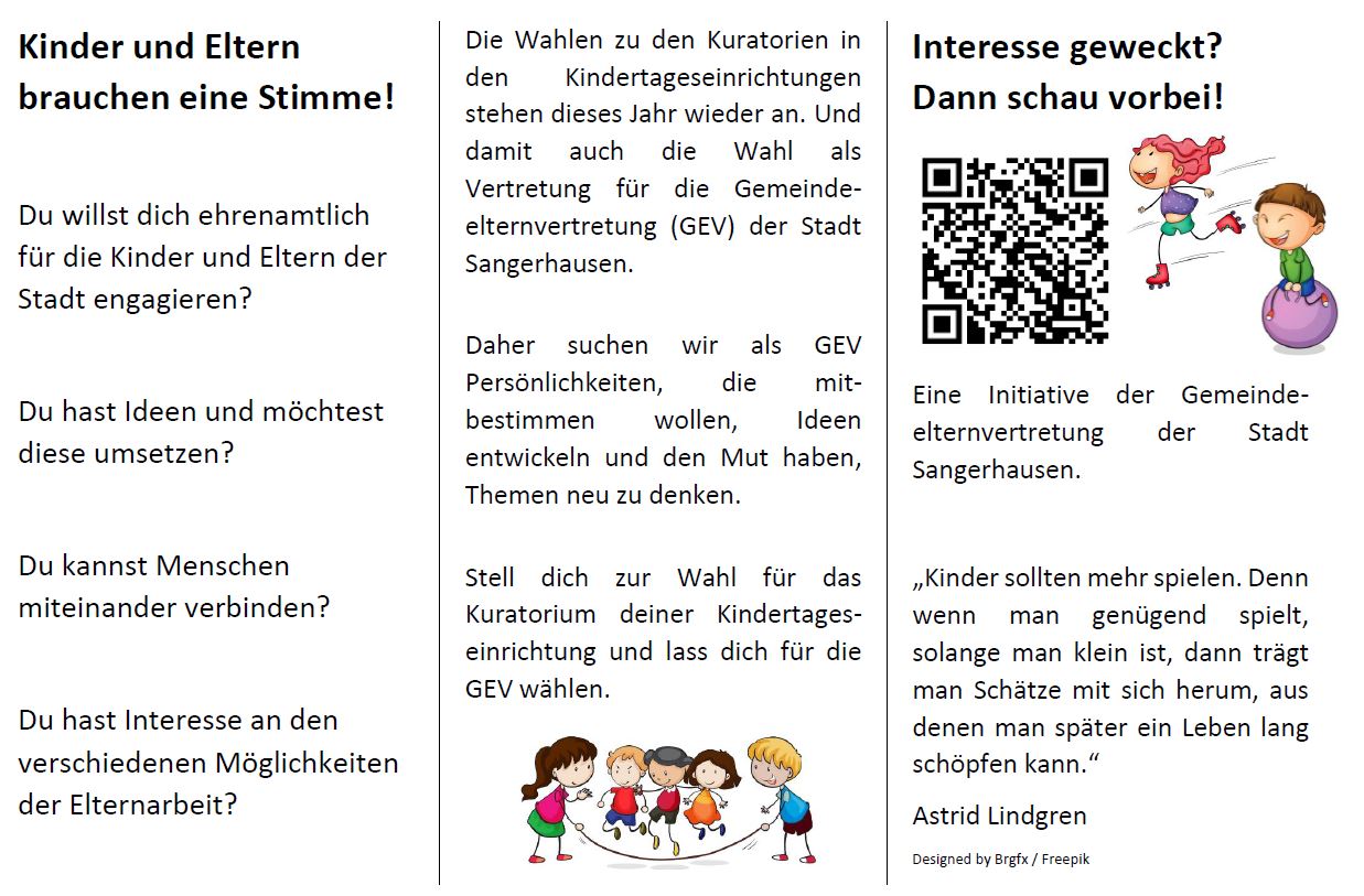 Flyer GEV Aufruf Neuwahl 2025