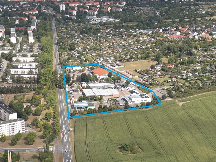 Gewerbegebiet Erfurter Strasse Website