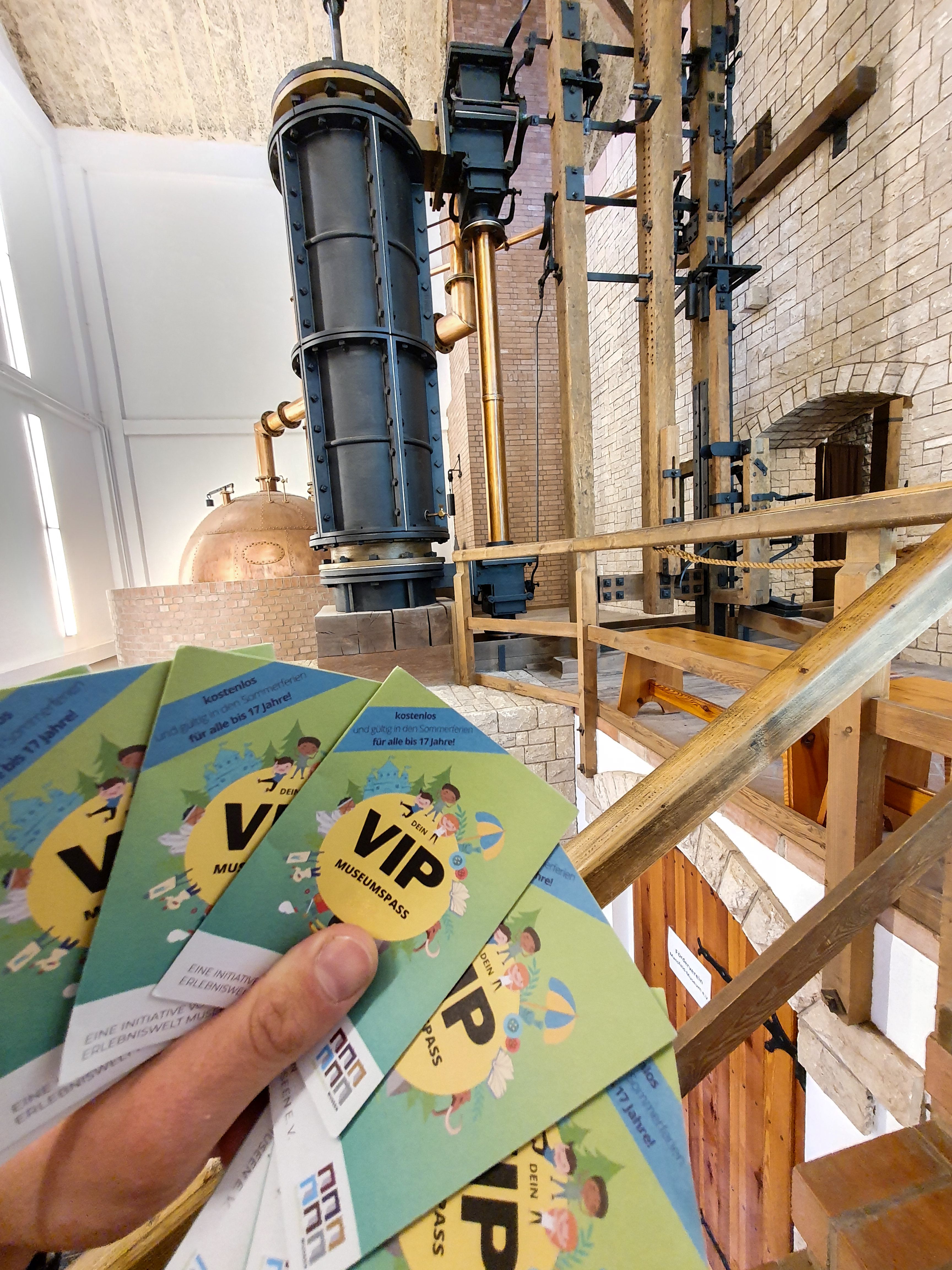 Abbildung der Museumspässe